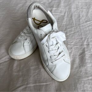 Sam Edelman White Athletic Shoes
